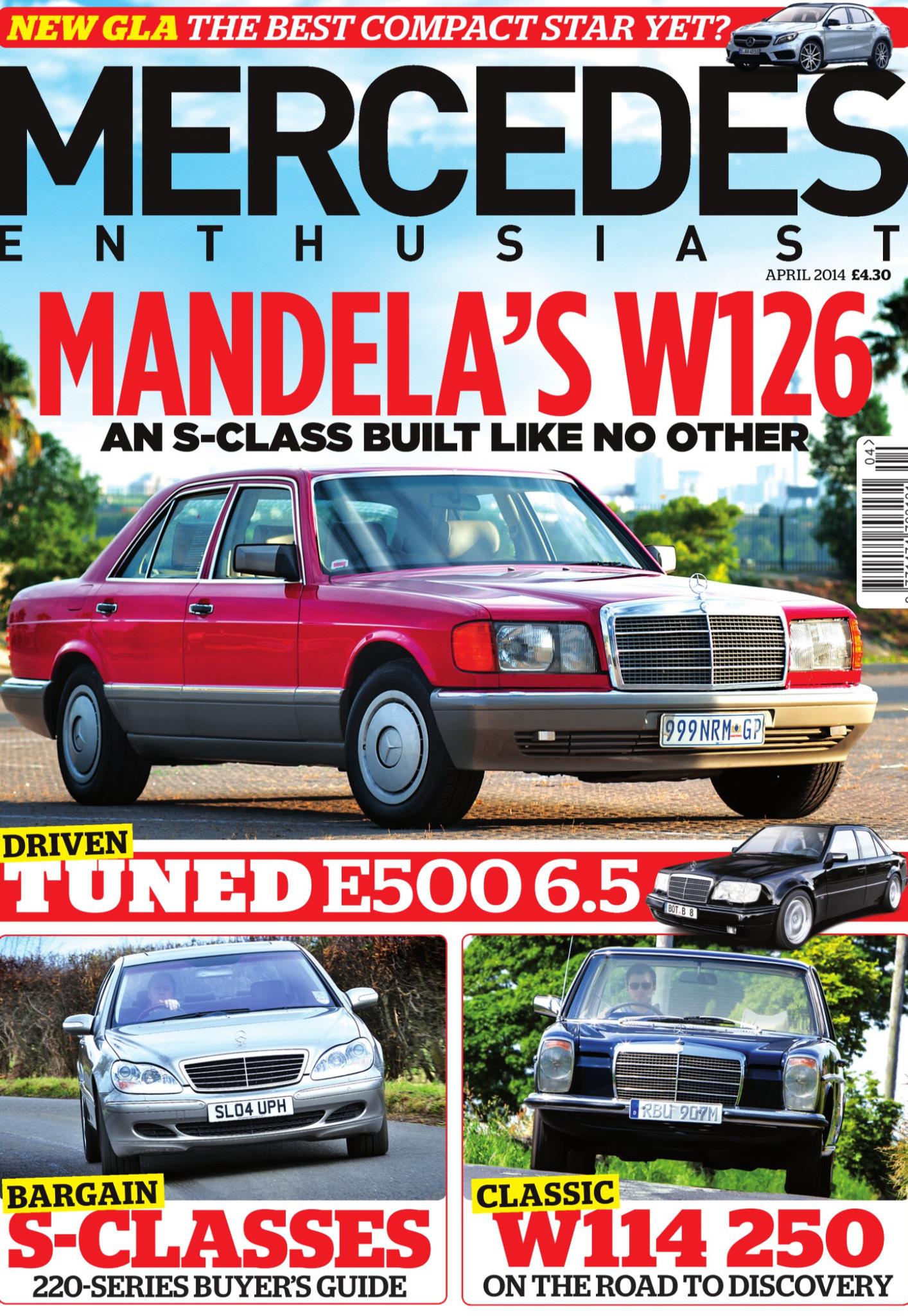 Журнал Mercedes enthusiast. april 2014